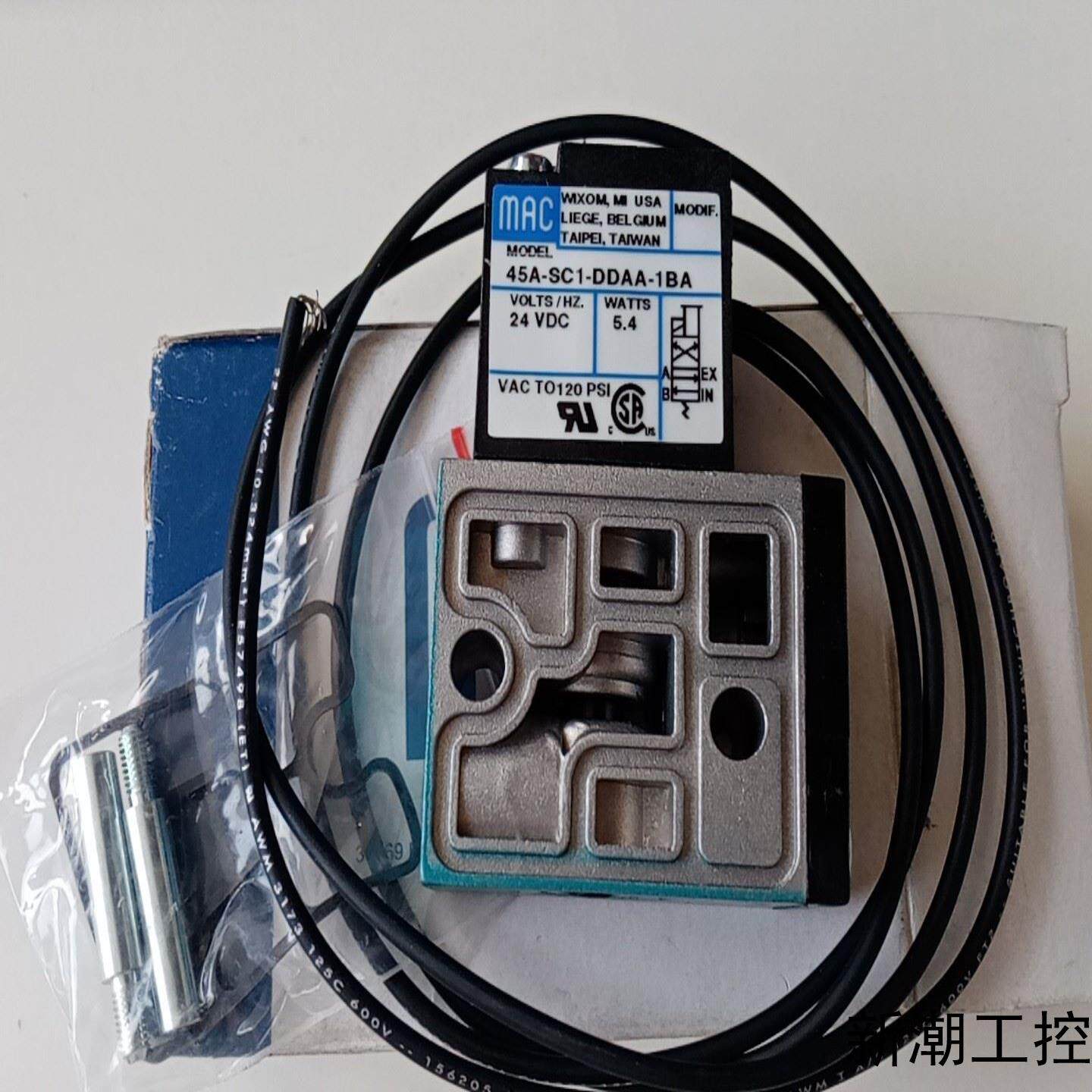 MAC电磁阀45A-SC1-DDAA-1BA全新原装进口正议价商品