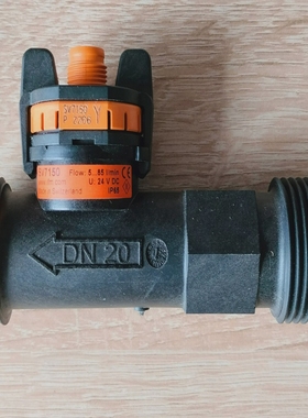 IFMSV7150VortexFlowMeterDN20585L/min4–20mA24VDC