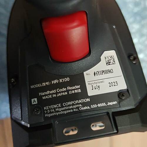 议价Almost The New  HrX100 Hheld Barcode Scanner Japan适用