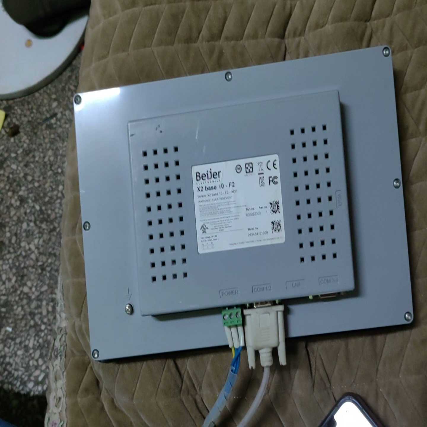 Beijer北尔触摸屏 10-F2 X2 base 9成新、（开胡商行）