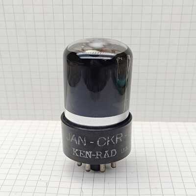美国KEN-RAD 6SN7GT/6H8C/6N8P黑喷炭电【白零商行】