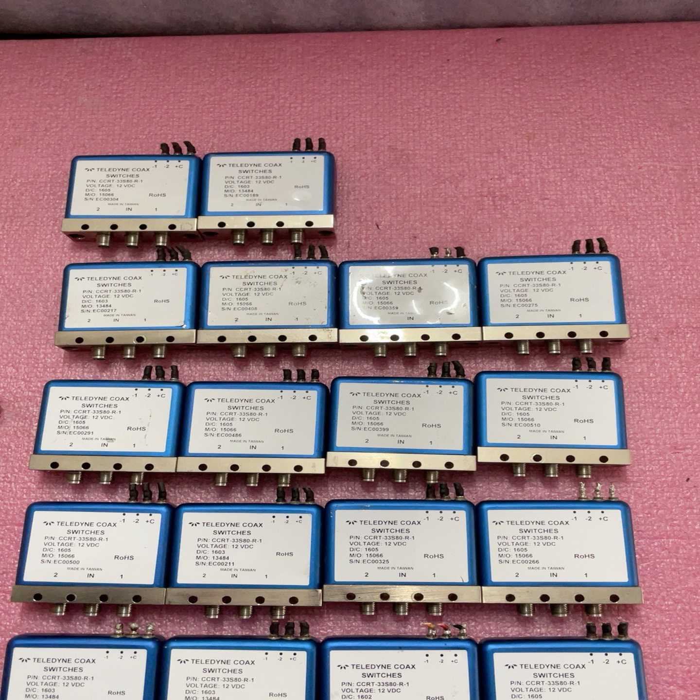 TELEDYNE射频开关CCRT-33S80-R-1成-议价