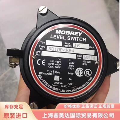 配件MOBREY S01DBF84 浮球液位开关议价
