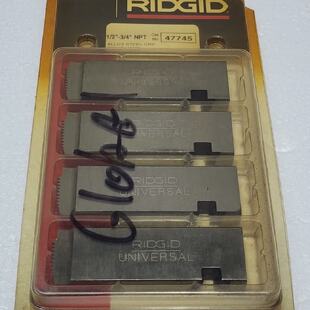 RIDGID 47745 1234 NPT Acier Alliage UNV Machoires Droites 2