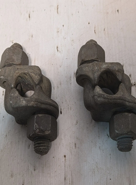 Lotof2CableClampGalvanizedSteelDoubleFistGripRet