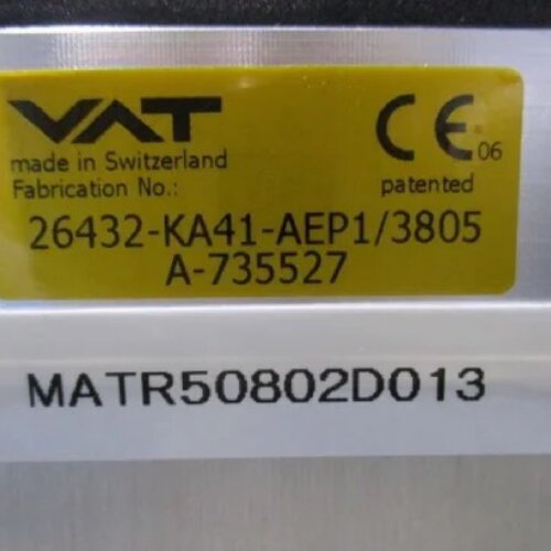 溢价-未使用VAT角阀26432KA41AEP1380