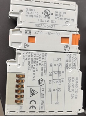 议价WAGO模块7505308DO24VDC0.5议价