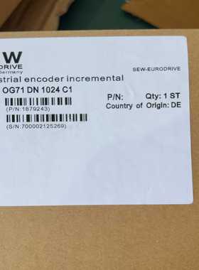 咨询-德国SEW工业增量编码器，型号OG71DN1024CI