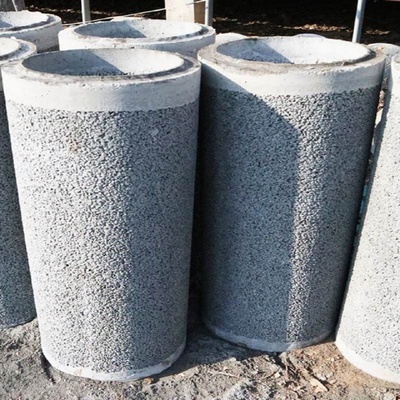 灌溉井用无砂水泥管300400无砂管平口380mm地基降水井透水管