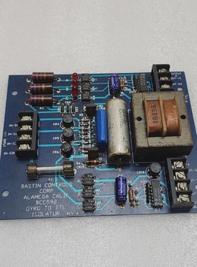 BASTIN CONTROLS CORP BCC592 REV A ALAMEDA CALIF GYRO TO TTL