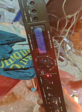 处理一个DSP3000专业效果器，成色一般如图所示，通电正询价