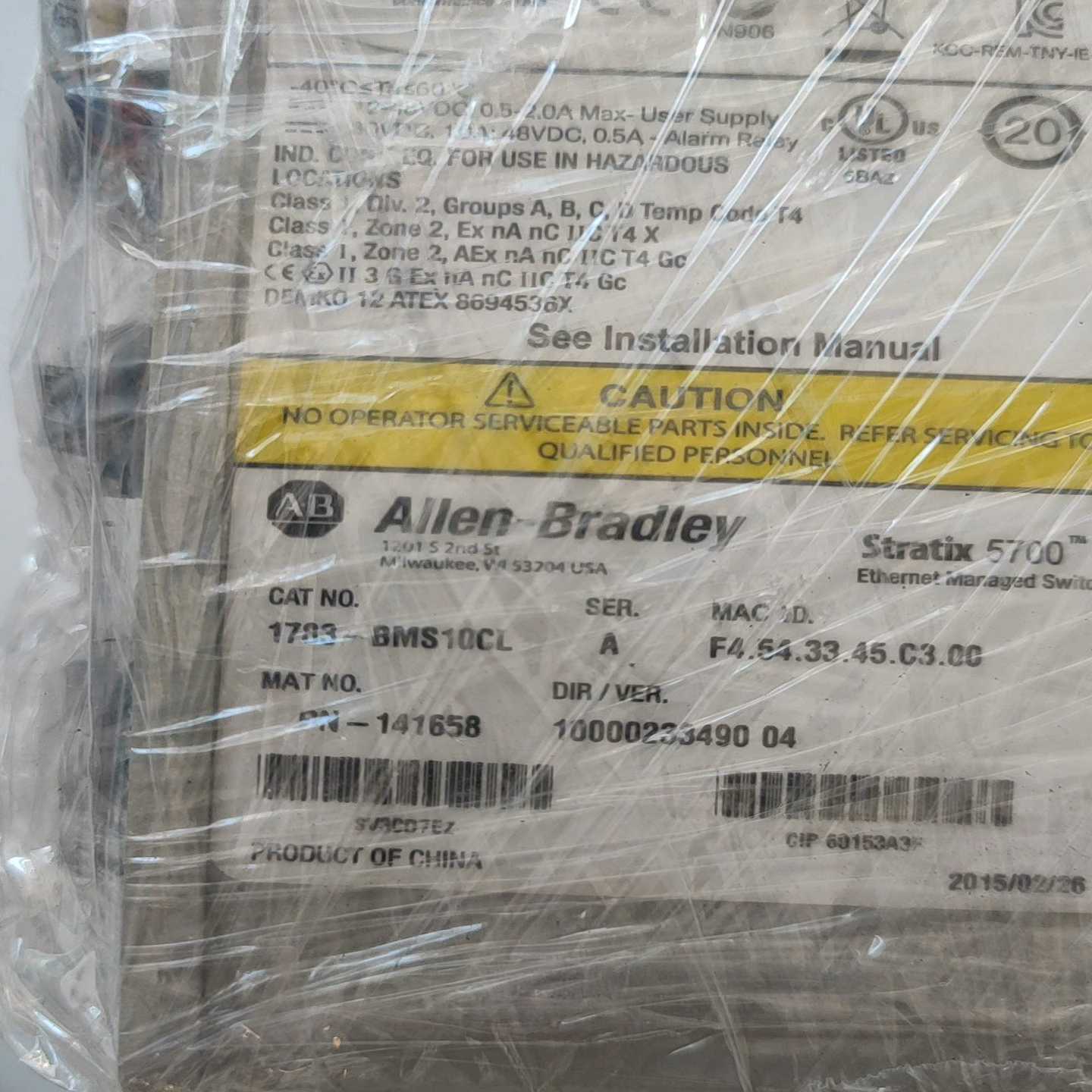 1783-BMS10CL成色美丽功能正常适用