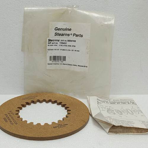STEARNS 566847800 FRICTION DISC KIT 800470700 SPLINED BRAKE