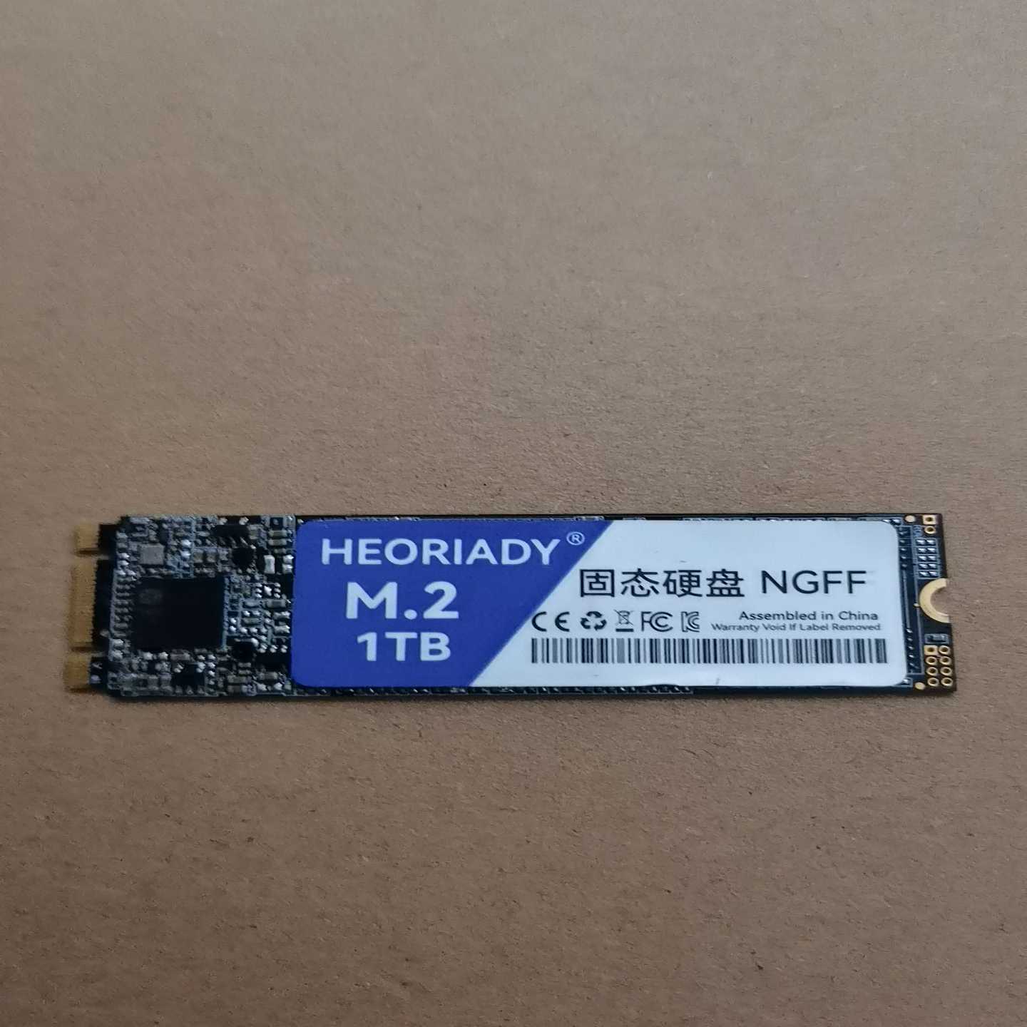 宏想/HEORIADY1TBM.2固态硬盘，NGFF接口--议价商品