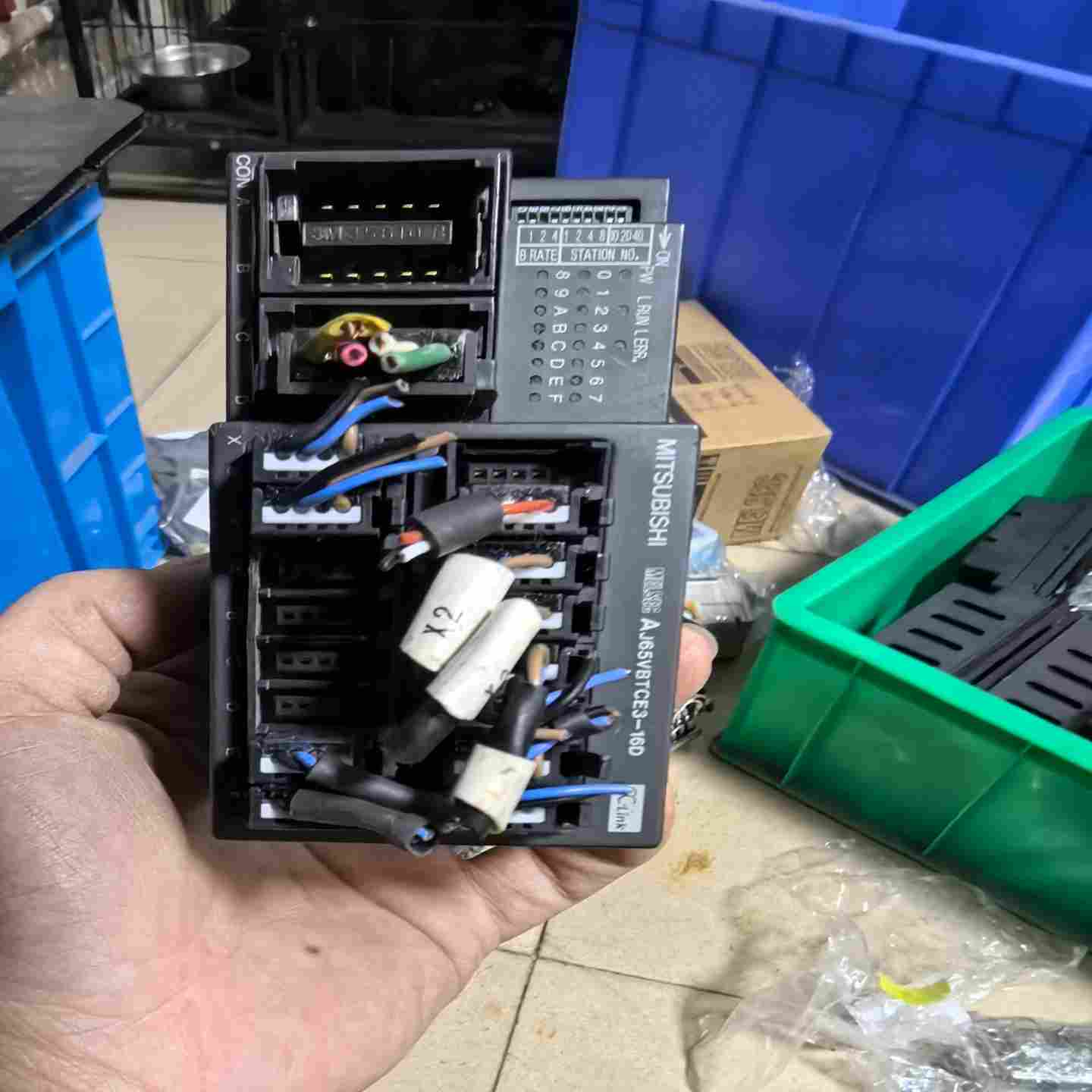 拆机闲置三菱PLCAJ65VBTCE3－16D二手拆--议价商品