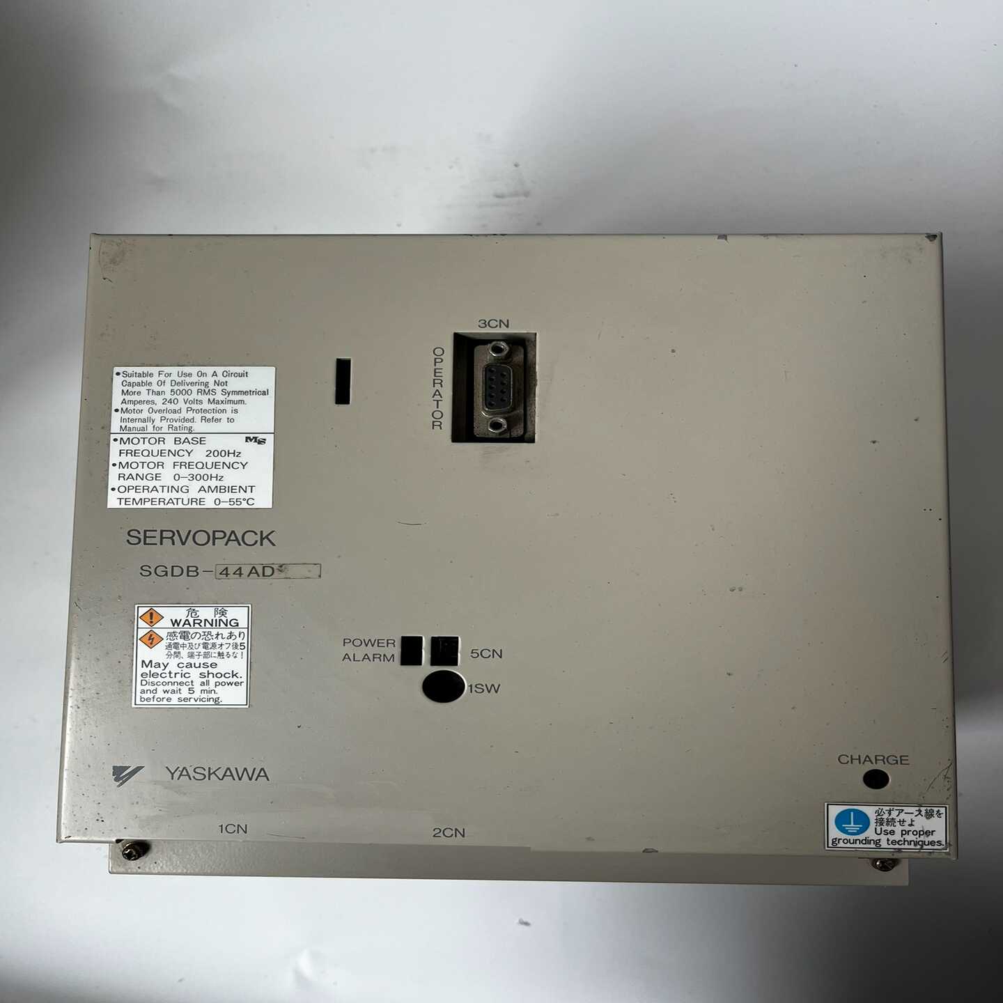 SGDB-44ADM安川伺服驱动器，成色好，功能询价