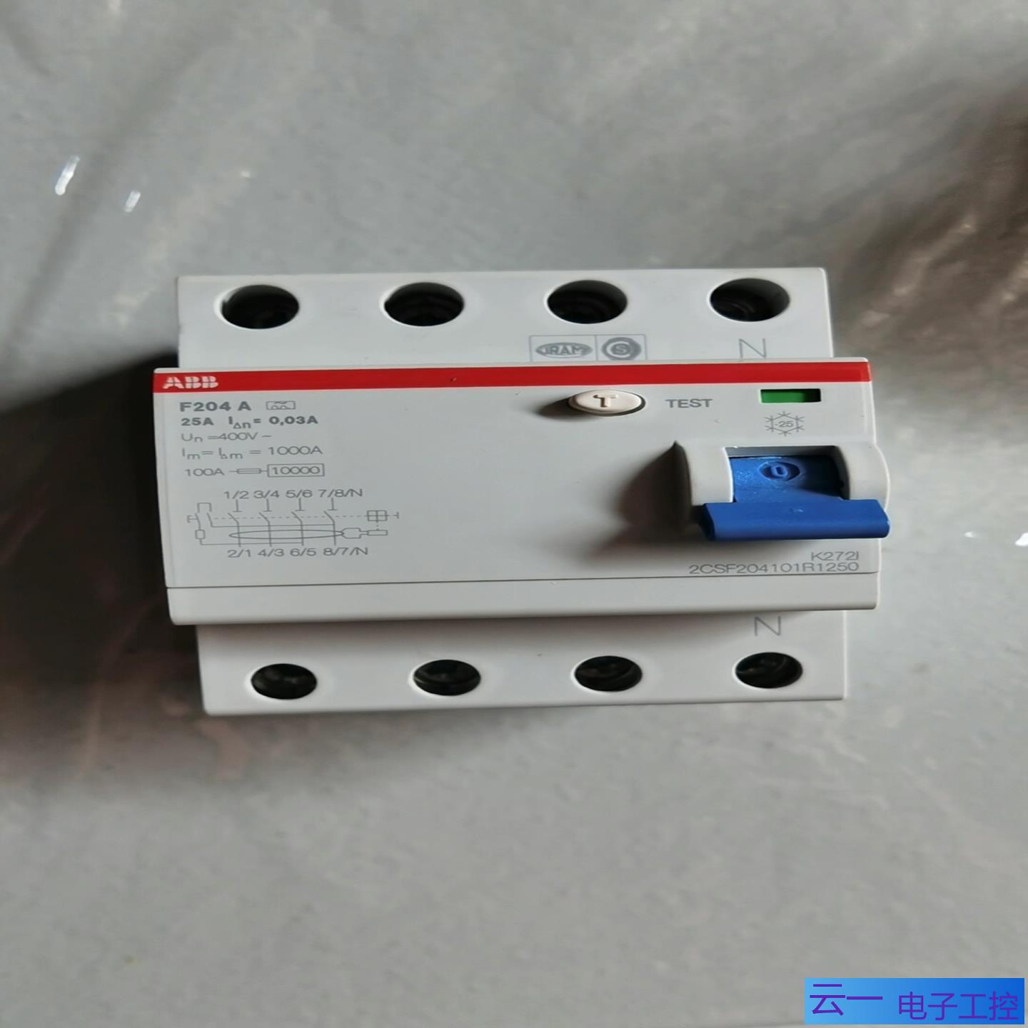 ABB漏电保护开关F204A 25A In=003A全；议价