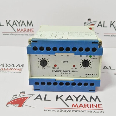 SELCO T2000 REVERSE POWER RELAY T200007 FAST SHIP BY DHLFEDE
