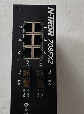 N-TRON工业交换机，708FX2-SC-议价