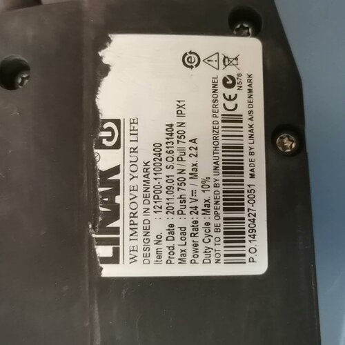 询价*丹麦LINAK电动推杆121P0011002400推力75