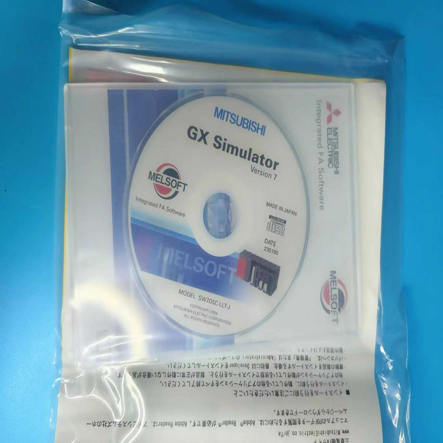 Mitsubishi日本编程软件光碟SW7D5C-L~议价