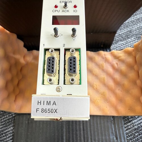 询价-HIMA卡件F8650XCPU中央控制器
