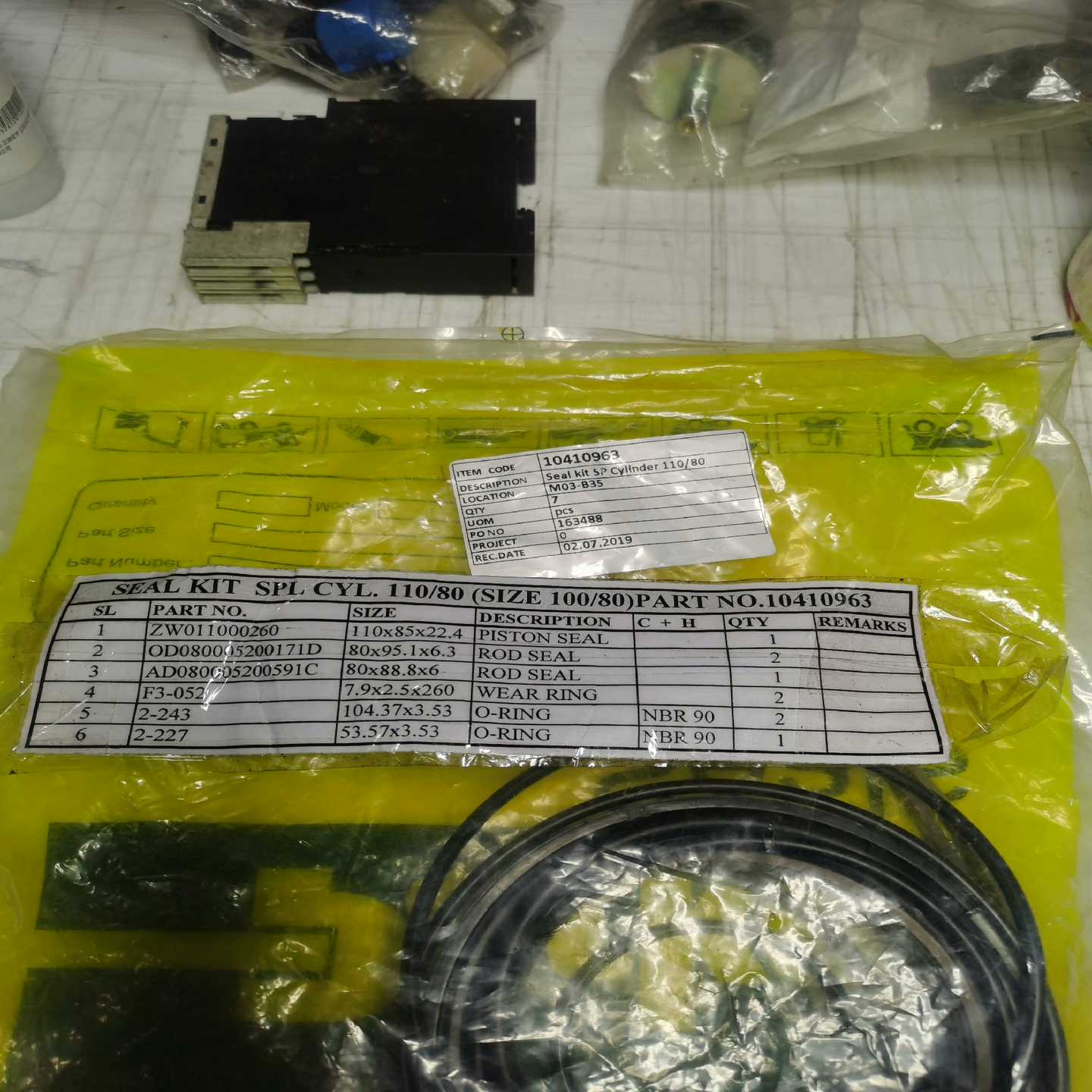 询价~派克液压破碎锤 炮头O型形圈油封修理包