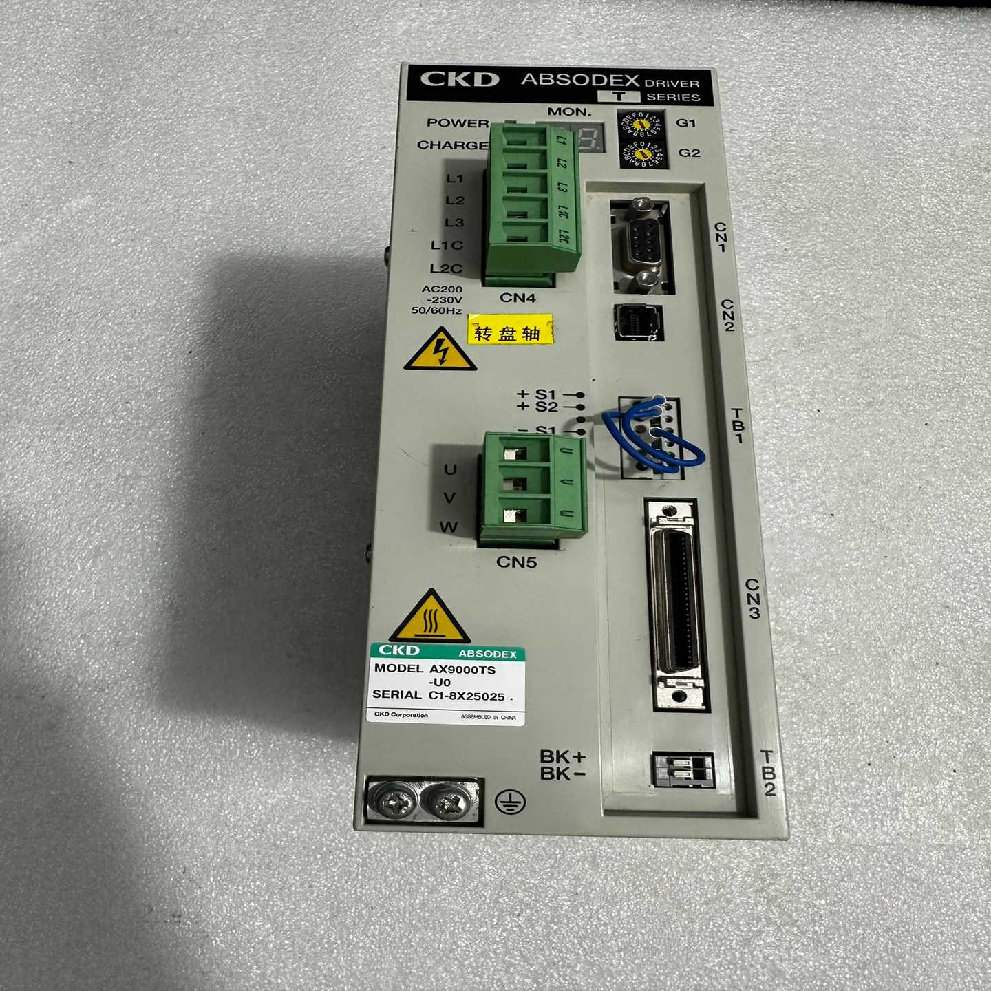 CKDDD马达驱动器AX9000TS-U0实图功能包询价