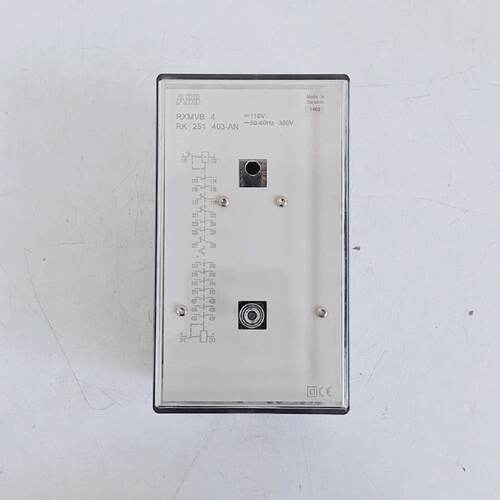 ABB RXMVB 4  RK 251 403AN Bistable Relay 110VAC 5060Hz 380V
