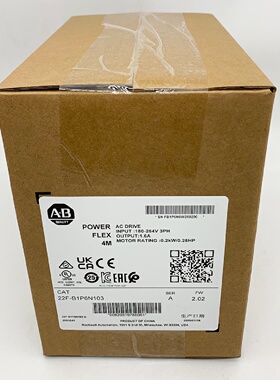 议价22F-B1P6N103变频器罗克韦尔Allen-Bradley全新现货22FB1P6N1