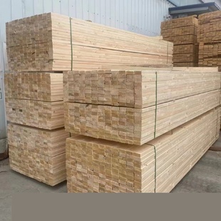 建筑木方工地方木木龙骨木跳板桥梁枕木垫木方木条松木方厂家直供