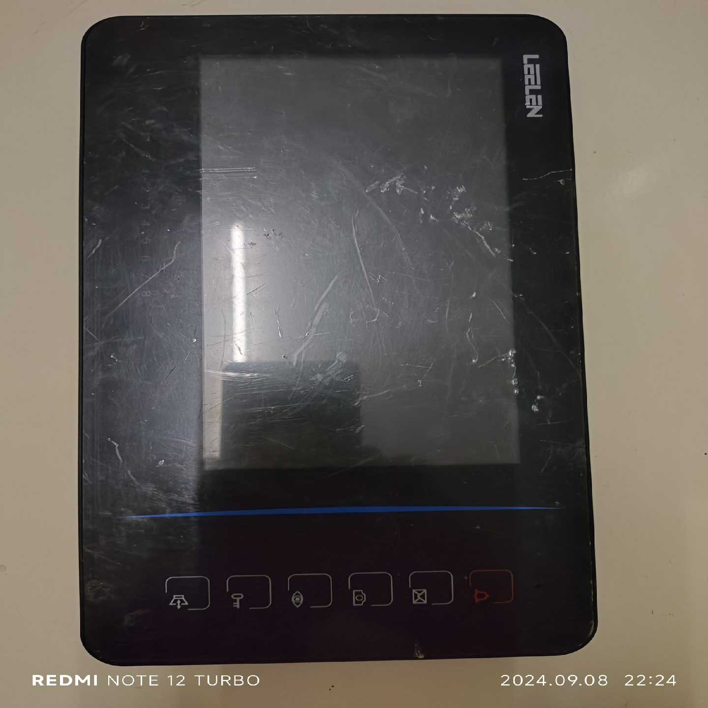 立林7寸彩色分机带防区JB-2003VCW-7二手拆机，功-询价客服