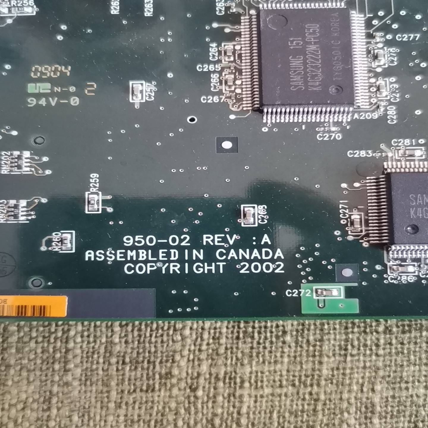 (询价)950-02 REV:A迈拓Matrox D/C矩阵数