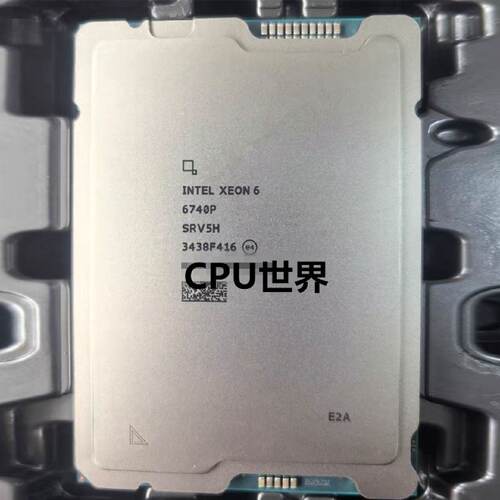 INTEL至强6740P48核96线程2.1G睿频3.8G288M另有6740E6780E原厂