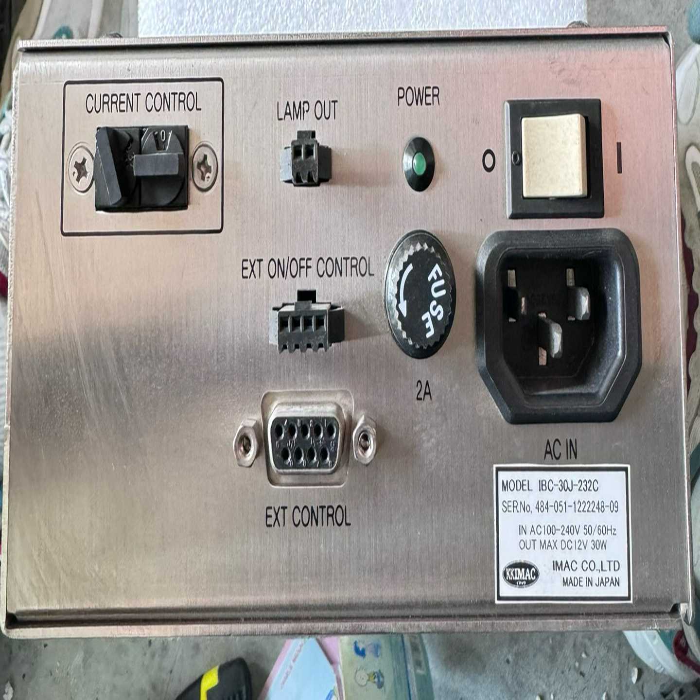 KKIMAC控制器IBC-30J-232C，实物拍摄，需要请--议价商品