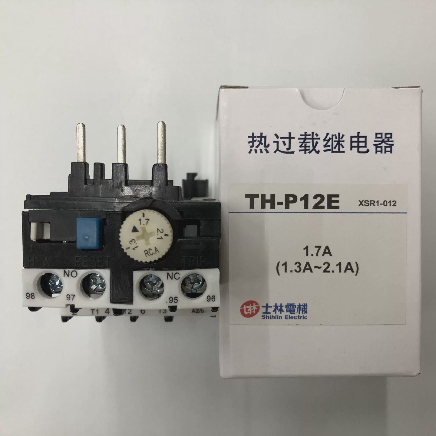 询价原装正品THP12E1.32.1A士林过流保护热过载继电器