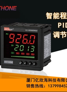 安东ANTHONELU-962M智能程序段PID调节仪温控器数显温控表K偶