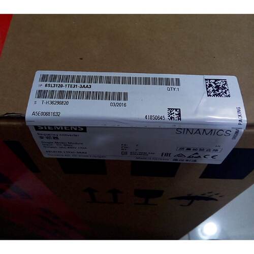 议价6SL3120-1TE31-3AA3西门子S120伺服/单电机模块6SL31201TE313