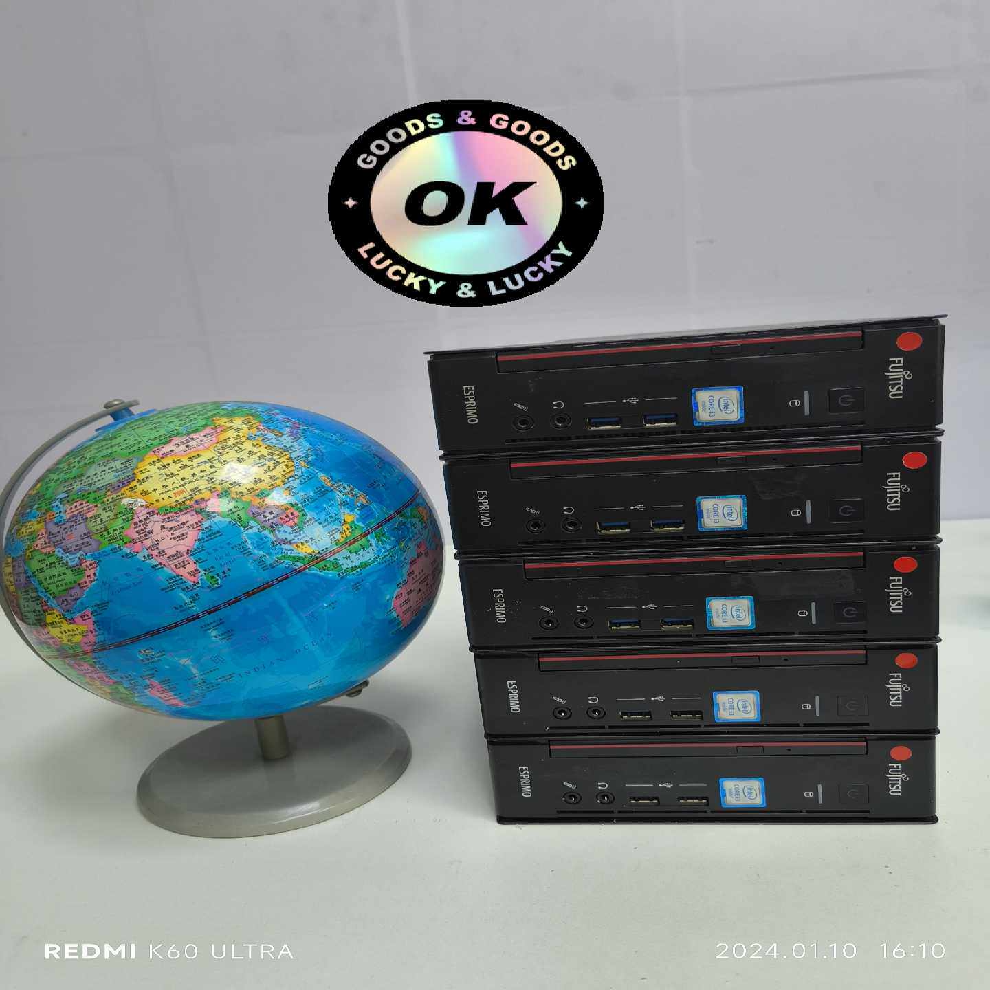原装富士通七代迷你主机可选DVD迷你微型电脑办公商用家用工控--