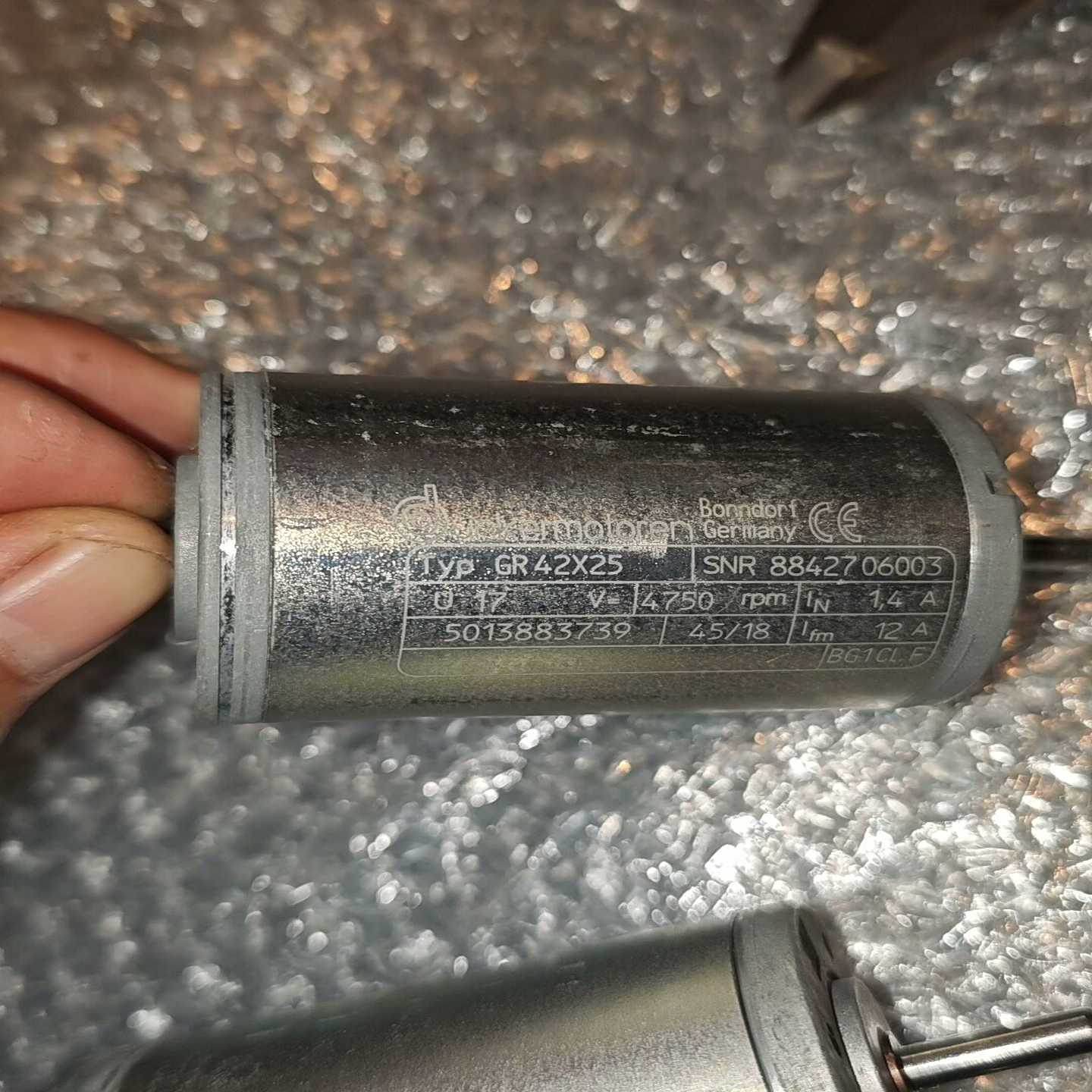 咨询-德国德恩科电机GR42x25，有2款，U17V，4