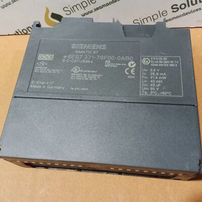 1PCSIEMENS 6ES73317SF000AB0 SIMATIC S7 SM 331 ANALOG INPUT U