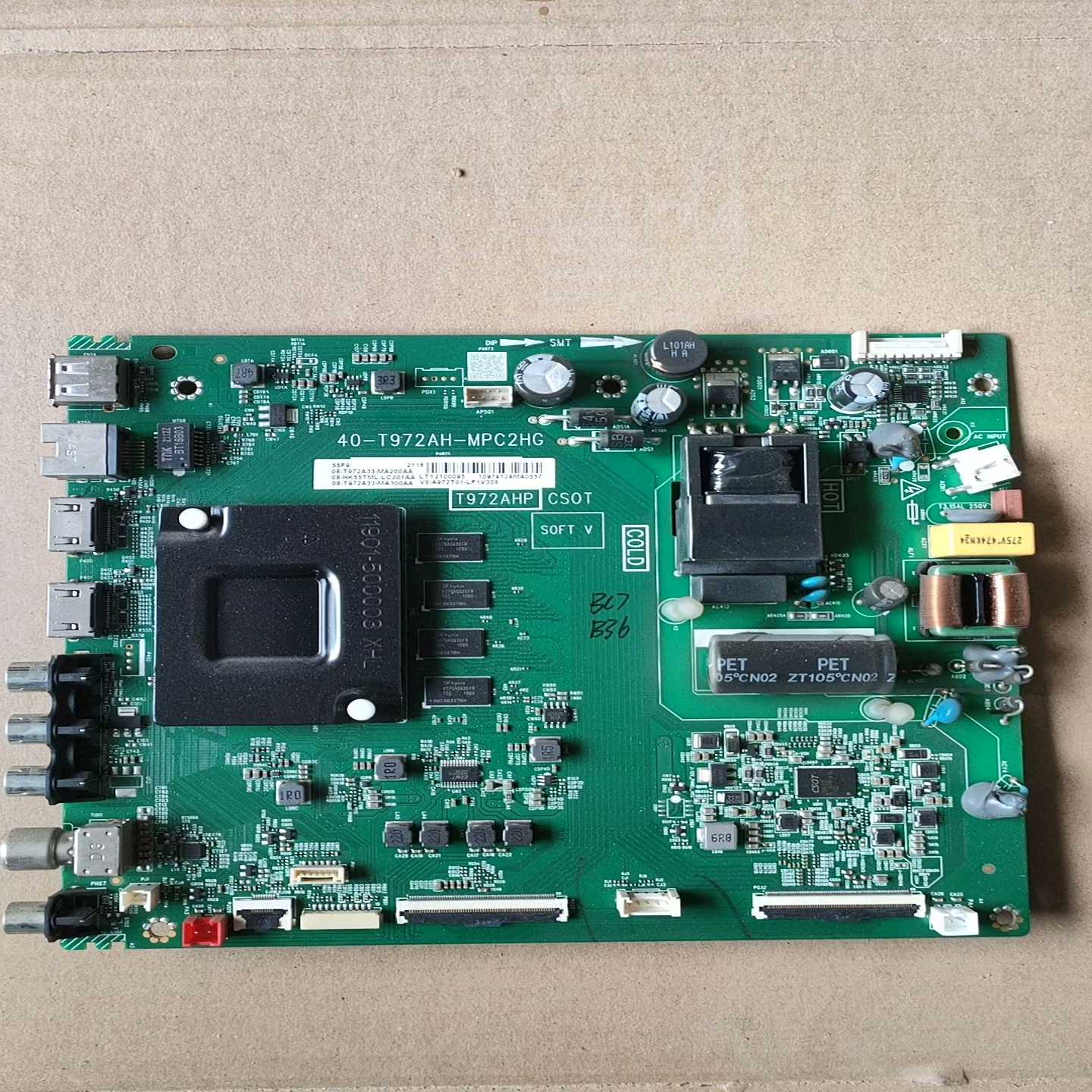 TCL 55F8 55F9主板40-T972AH-MPC询价