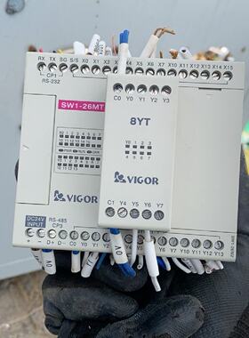 台湾丰炜PLC控制器SW126MTD2带8YT扩展模块--议价商品