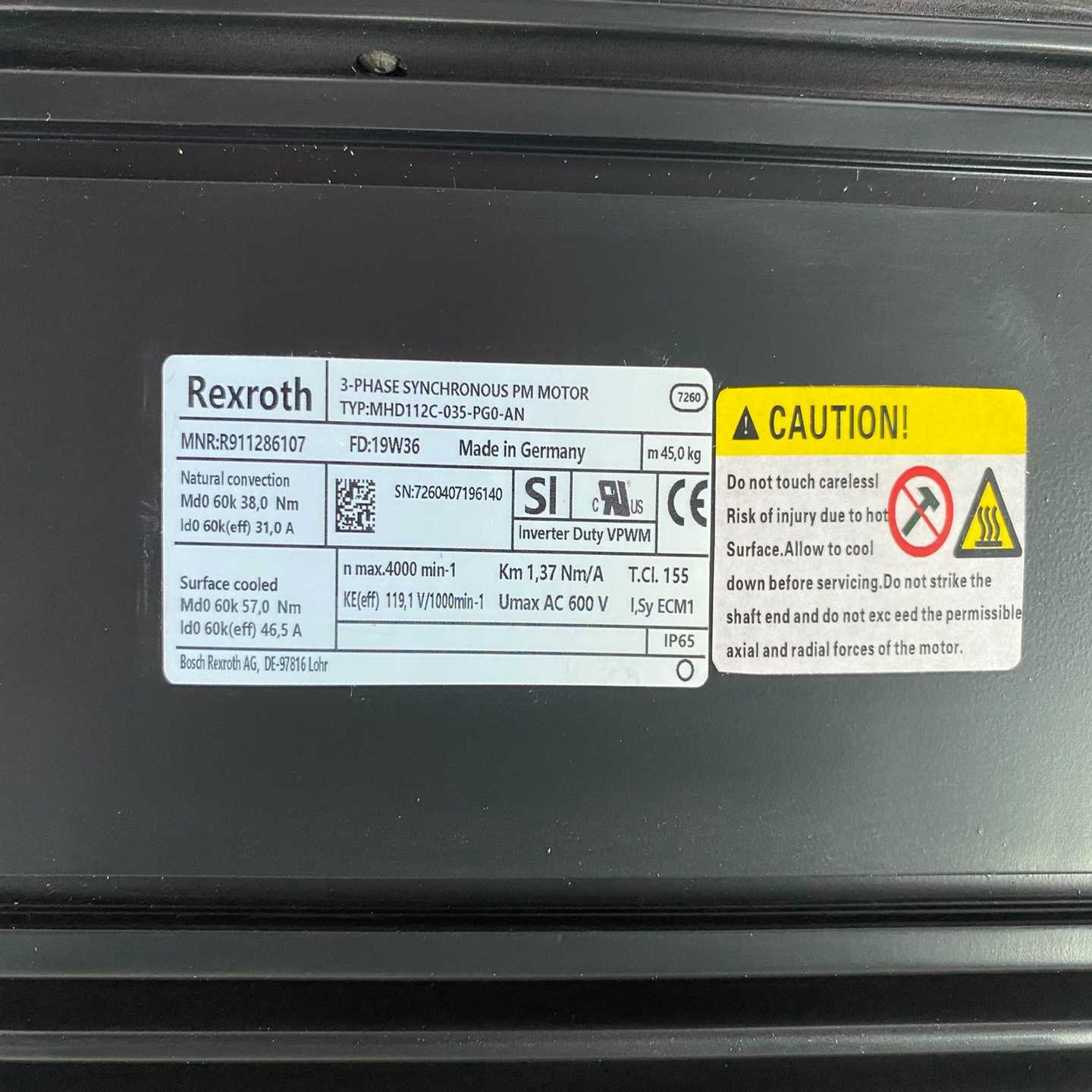 力士乐伺服电机MHD112C-035-PG0-AN议价询价