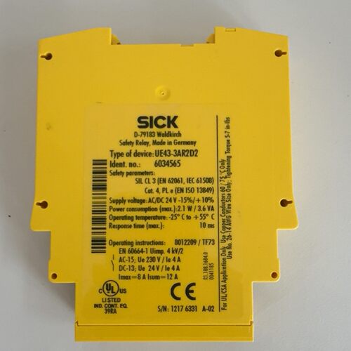 咨询-SICK西克安全继电器UE43-3AR2D2