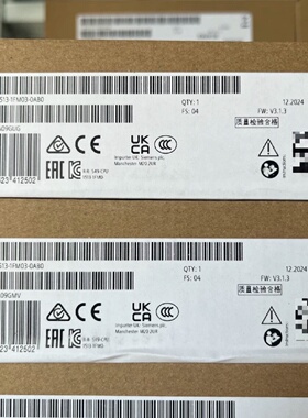 议价6ES7513-1FM03-0AB0西门子CPU1513F-1PN 6ES7 513-1FM03-OABO