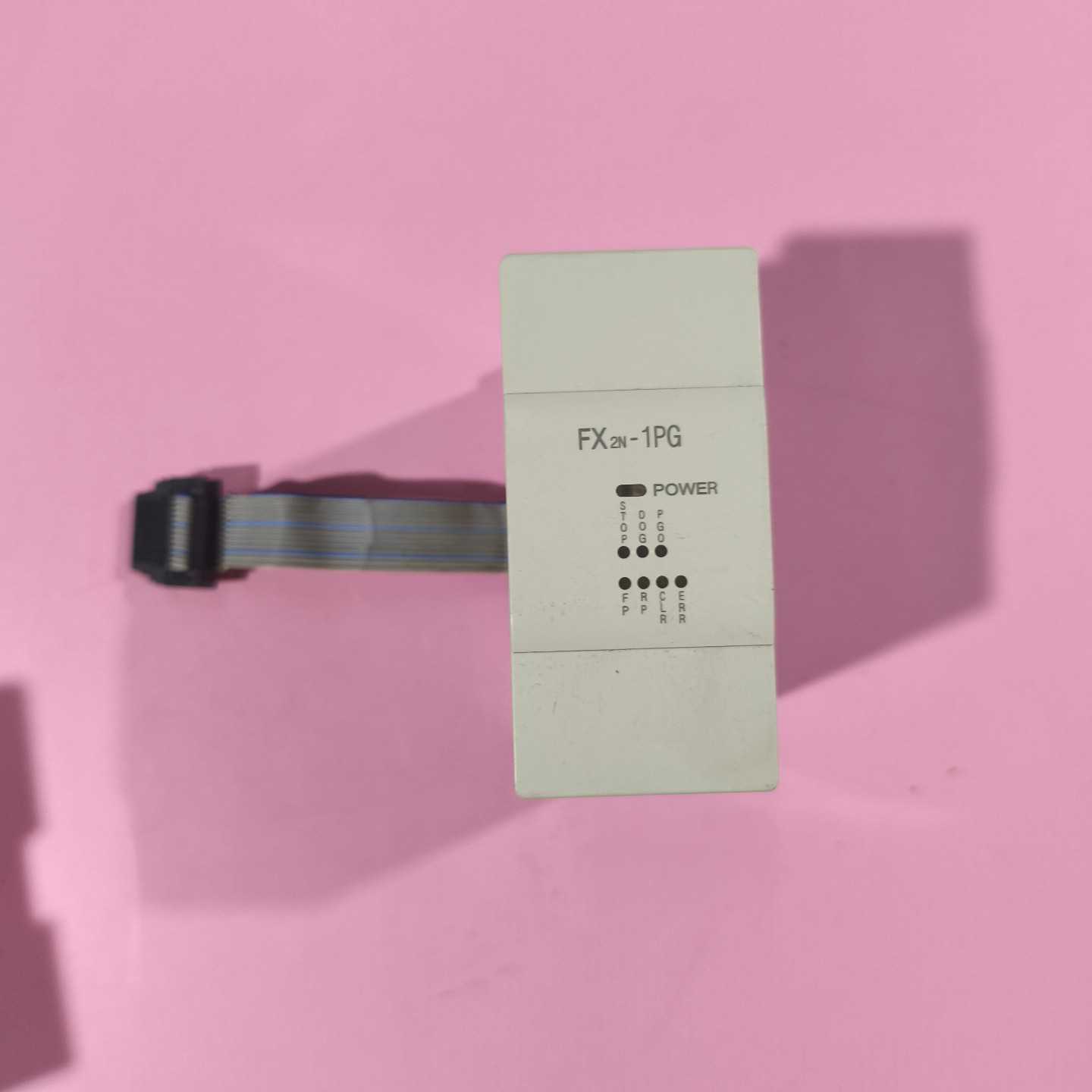 三菱FX2N-1PG-E，拆机二手正品，成色漂亮，功能完好，--议价商品