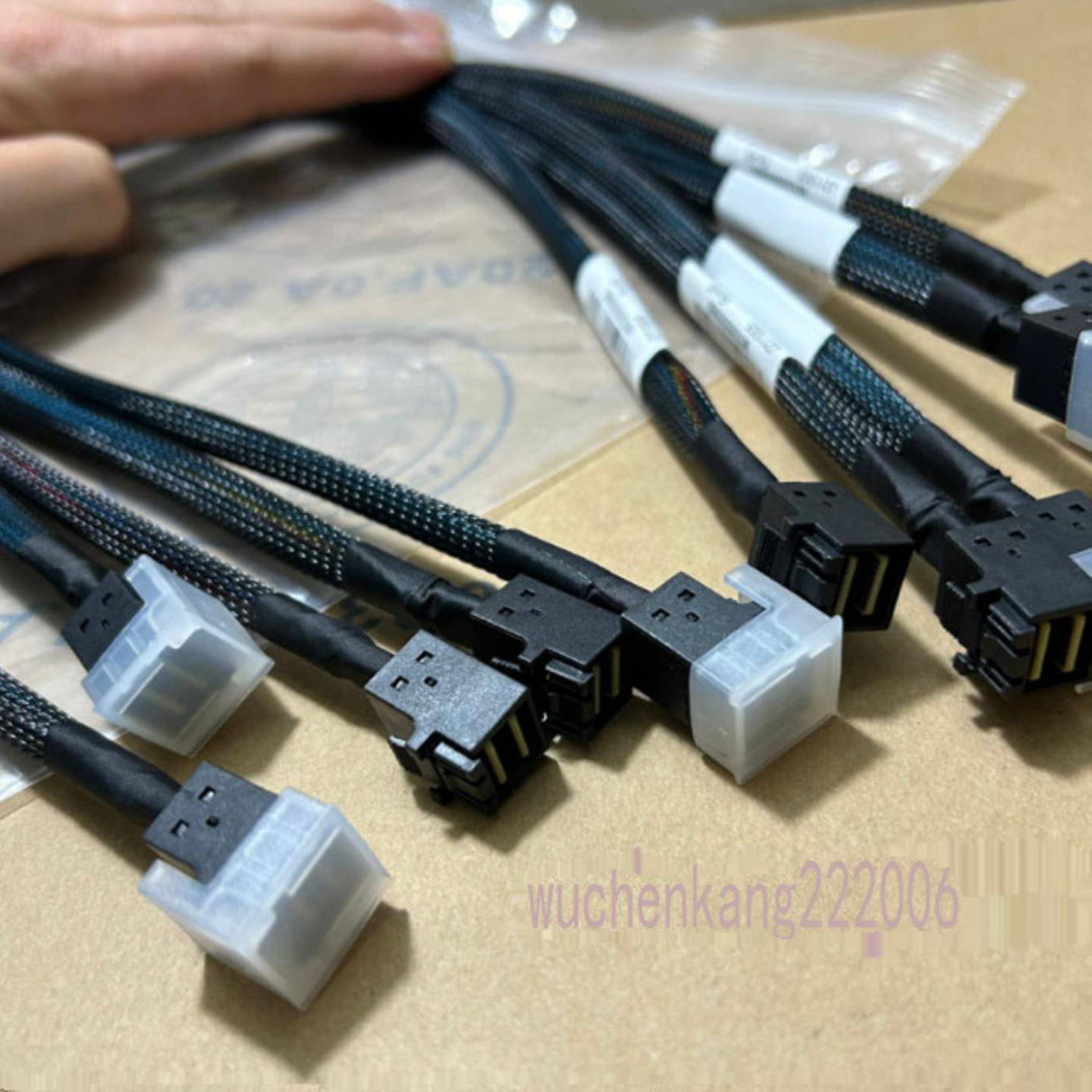 隆兴全新mini sas HD 12G SFF-8643转8643数据线连接线RAID*