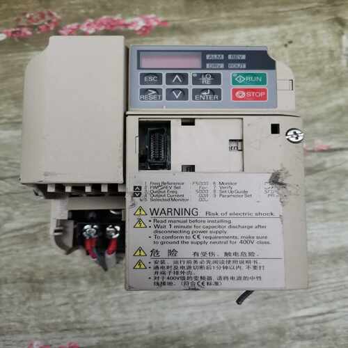 (询价)安川变频器一台 CIMR-JB4A0005BAA(2.2KW