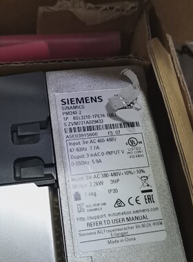 变频器6SL32101PE161UL1拍前询价下单